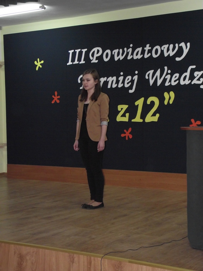 Turniej Wiedzy \"1 z 12\" 2012