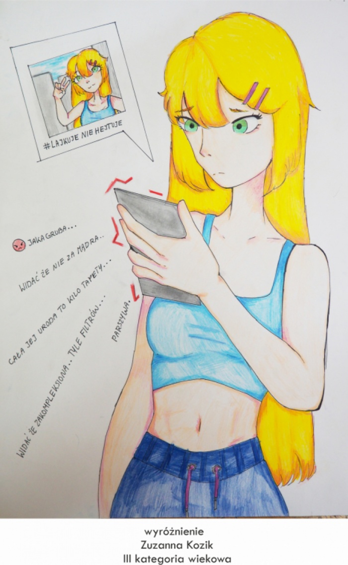 Sukcesy plastyczne naszych uczniów - Zuzanna Kozik