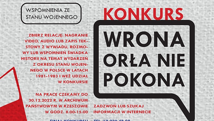 Konkurs \"Wrona orła nie pokona\"