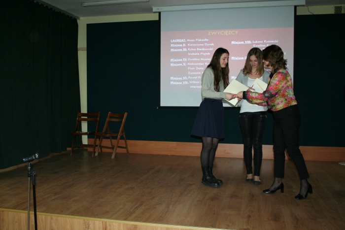 Rozdanie nagród on-the-roll 2014