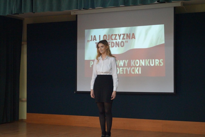 Powiatowy Konkurs Poetycki „Ja i ojczyzna to jedno”