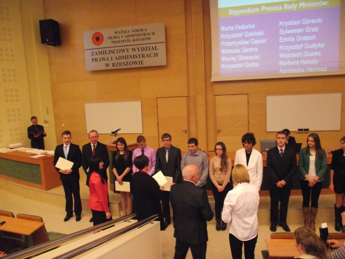 Stypendyści PRM 2013
