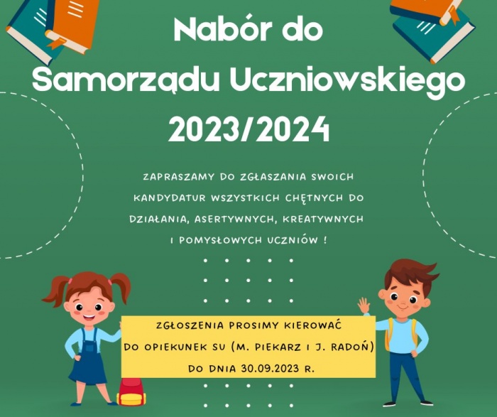 Nabór do samorządu szkolnego
