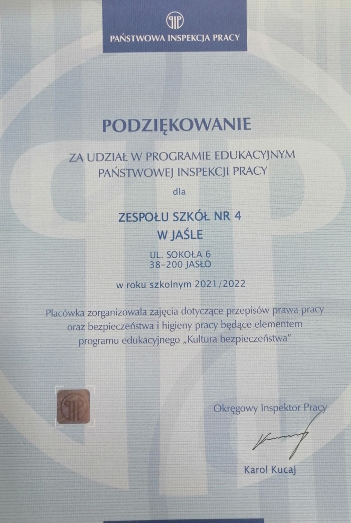 Podsumowanie programu „Kultura bezpieczeństwa”