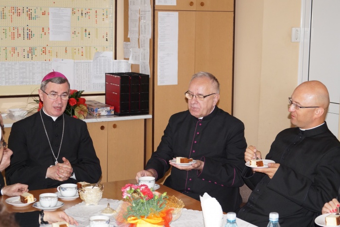 Wizyta biskupa Wątroby