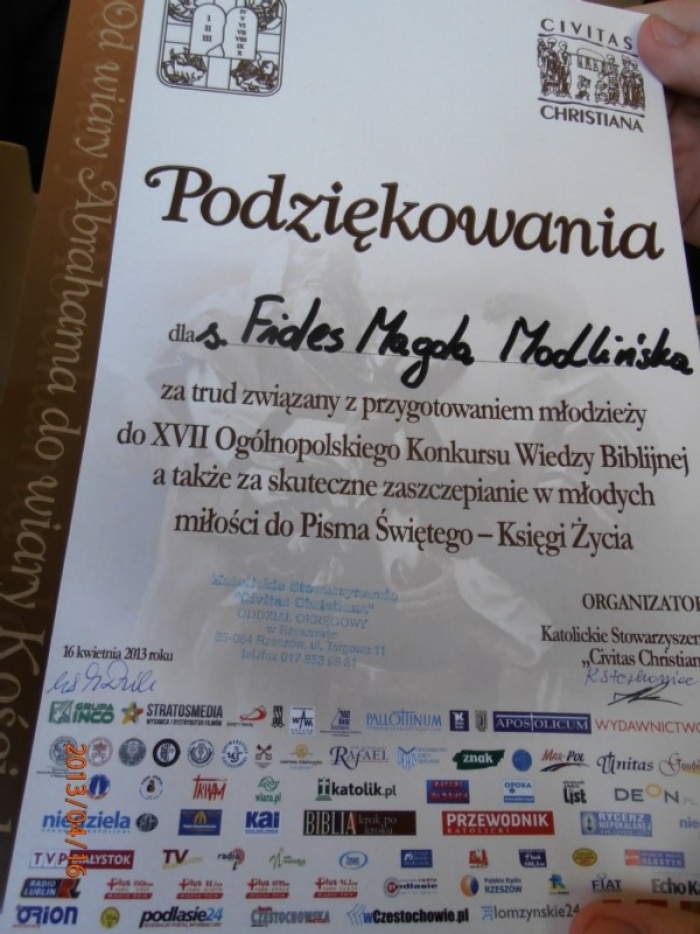 Konkurs Wiedzy Biblijnej