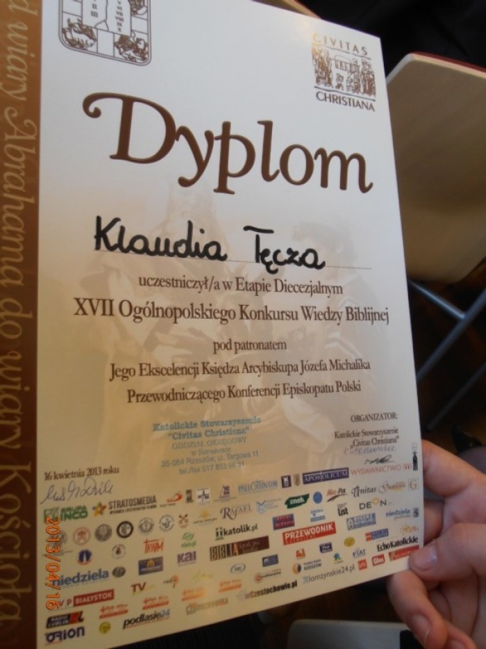 Konkurs Wiedzy Biblijnej