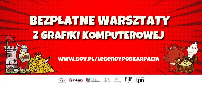 Warsztaty z grafiki komputerowej w ramach Konkursu Komiksowego ,,Legendy Podkarpacia”