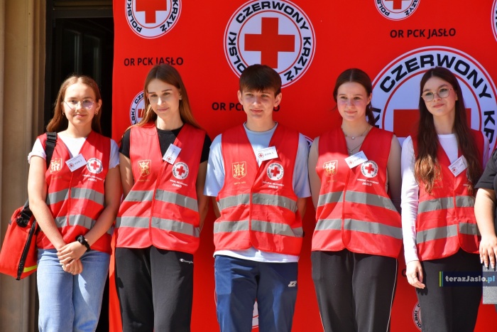 Eliminacje do XXXI Mistrzostw Pierwszej Pomocy PCK szkół średnich z powiatu jasielskiego.