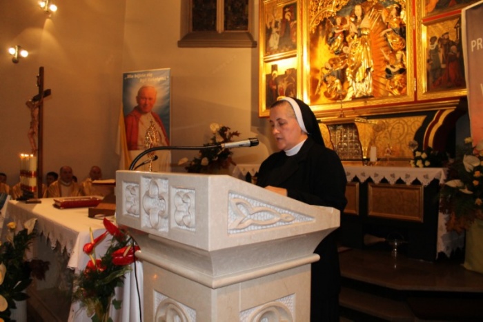 Reliwkie JP II w Jaśle