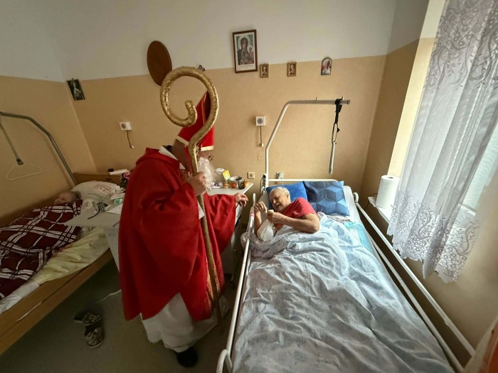 Wizyta Szkolnego Koła Caritas w Hospicjum