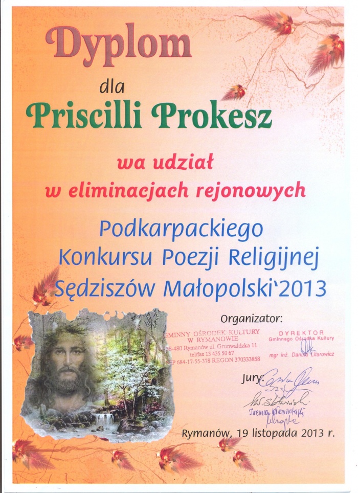 Konkurs Poezji Religijnej