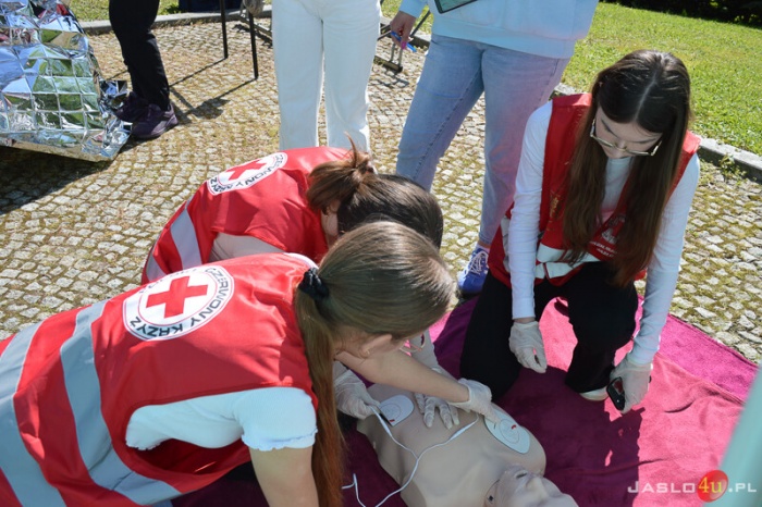 Eliminacje do XXXI Mistrzostw Pierwszej Pomocy PCK szkół średnich z powiatu jasielskiego.