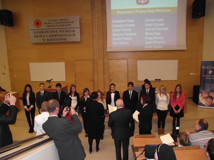 Stypendyści PRM 2013