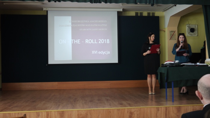 Wyniki on the roll i master of english 2018