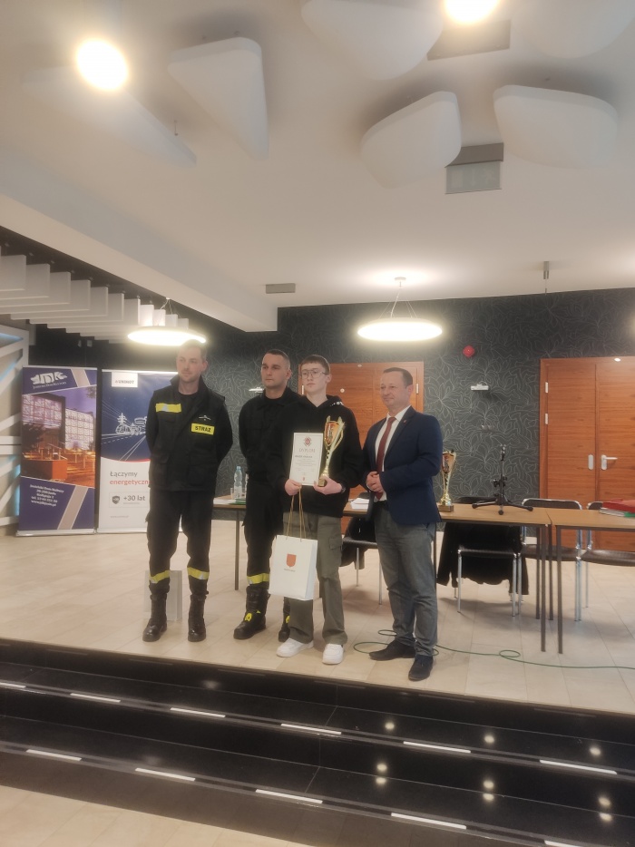 Miejskie eliminacje szkół średnich w Ogólnopolskim Konkursie Wiedzy Pożarniczej