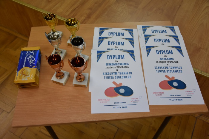 Szkolny Turniej Tenisa Stołowego