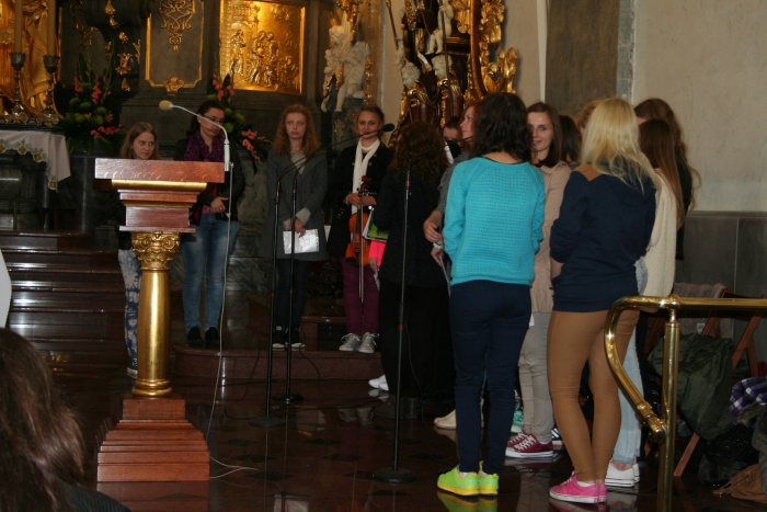 Pielgrzymka maturzystów 2014