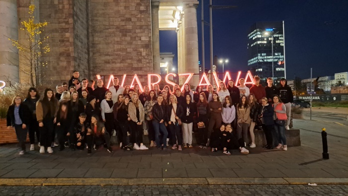 Wycieczka do Warszawy w ramach programu \"Poznaj Polskę\"