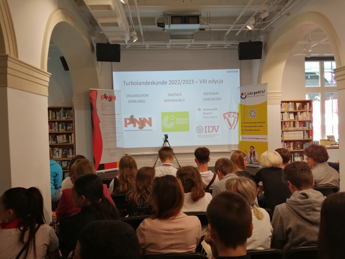 Finał VIII edycji konkursu Turbolandeskunde 2022/23 w Krakowie