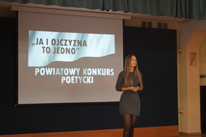 Powiatowy Konkurs Poetycki „Ja i ojczyzna to jedno”