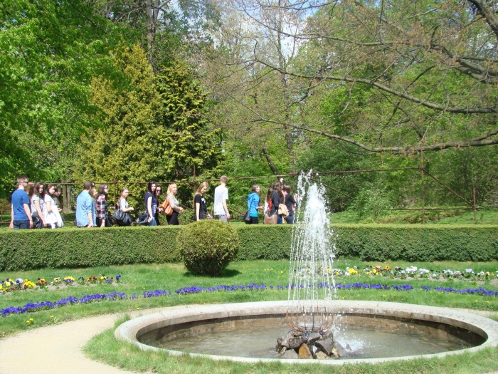 Turyści w Rzeszowie i Łańcucie