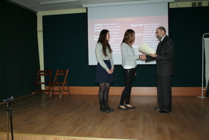 Rozdanie nagród on-the-roll 2014