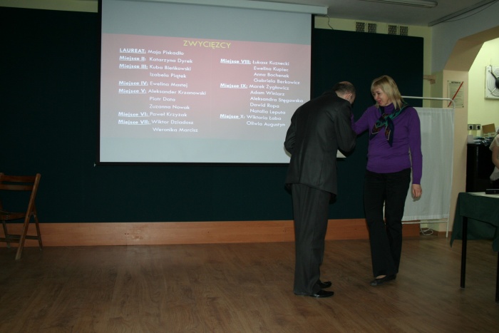 Rozdanie nagród on-the-roll 2014