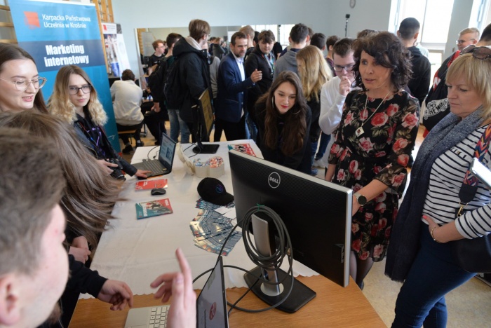 IX Targi Pracy - finał konkursu Młoda Strefa Biznesu