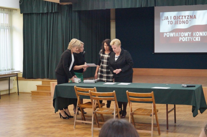 Powiatowy Konkurs Poetycki „Ja i ojczyzna to jedno”