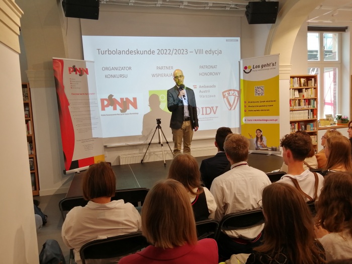 Finał VIII edycji konkursu Turbolandeskunde 2022/23 w Krakowie