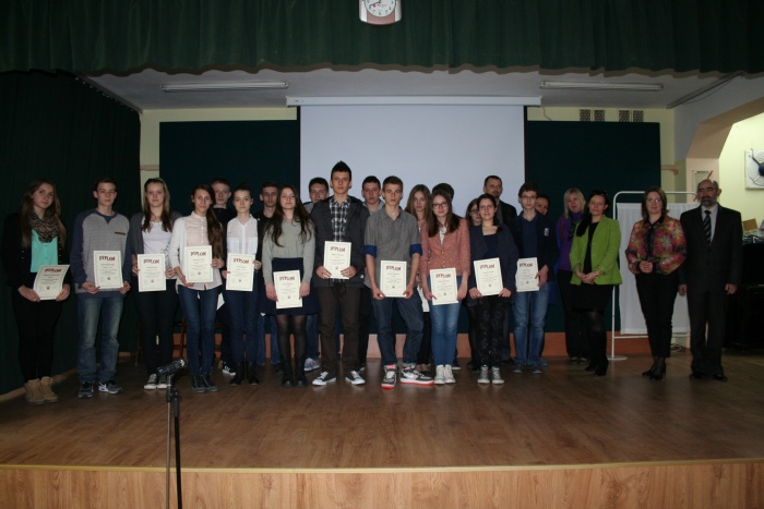 Rozdanie nagród on-the-roll 2014