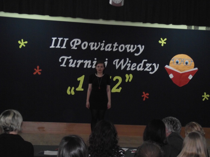 Turniej Wiedzy \"1 z 12\" 2012