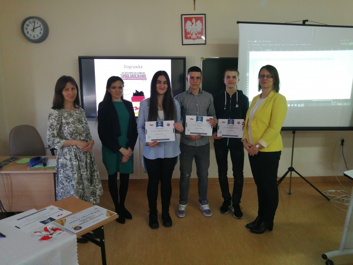 Nasza drużyna w finale VIII Ogólnopolskiego Konkursu  TURBOLANDESKUNDE 2022/2023!!!