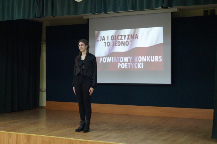 Powiatowy Konkurs Poetycki „Ja i ojczyzna to jedno”