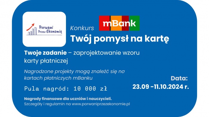 Konkurs \"Twój pomysł na kartę\"