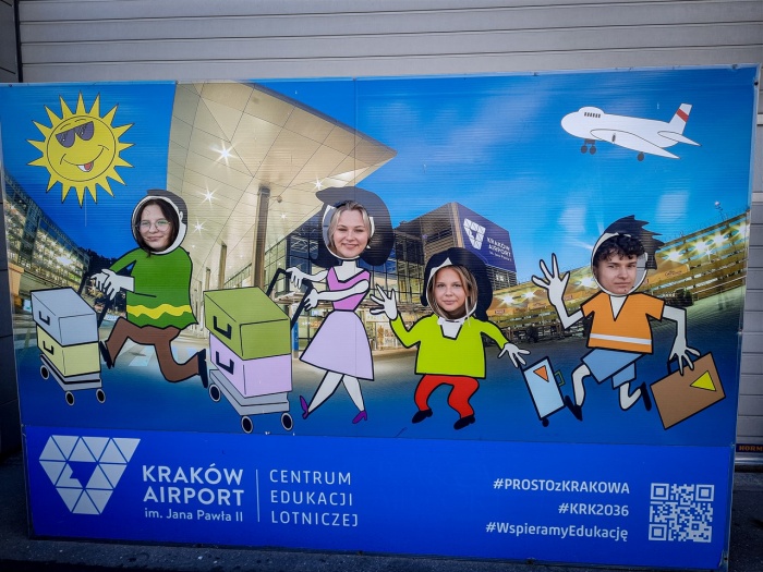 Wycieczka  zawodowa - Lotnisko Balice, wrzesień 2023