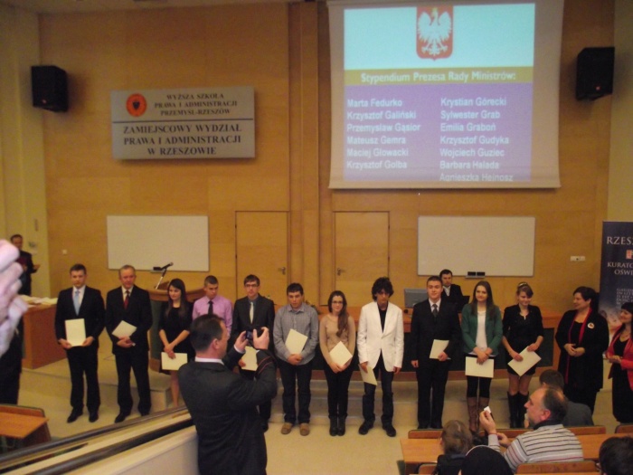 Stypendyści PRM 2013