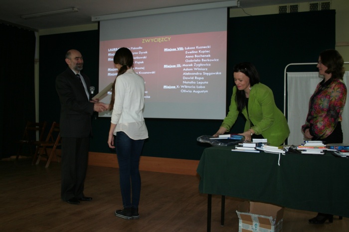 Rozdanie nagród on-the-roll 2014