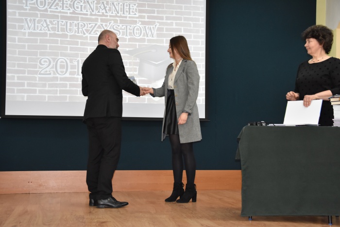 Pożegnanie maturzystów 2019