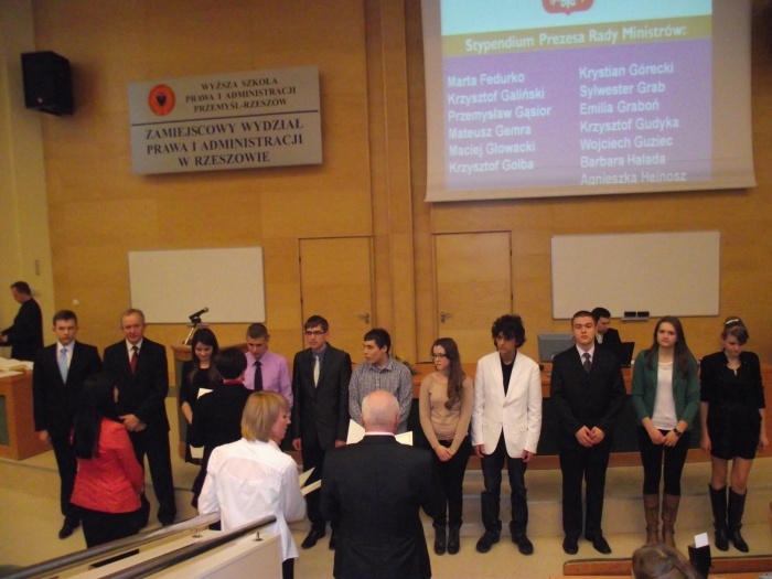 Stypendyści PRM 2013