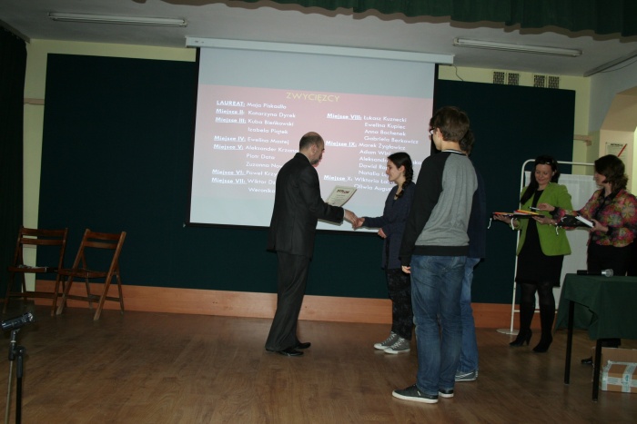 Rozdanie nagród on-the-roll 2014