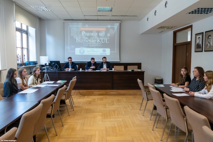 Finał Ogolnopolskiego Konkursu „Prawo w biznesie”