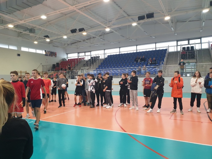 Udział młodzieży w Turnieju Charytatywnym
