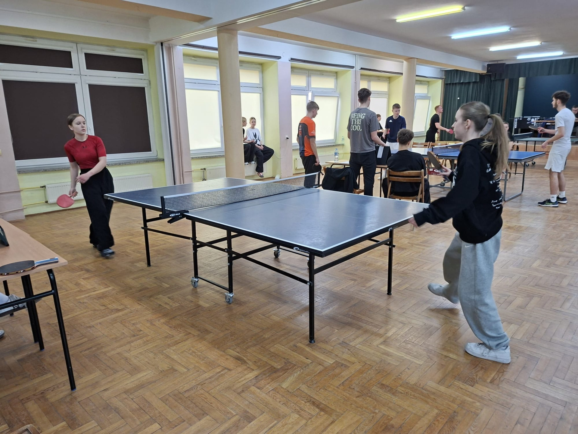 Walentynkowy Turniej Tenisa Stołowego Chłopców i Dziewcząt