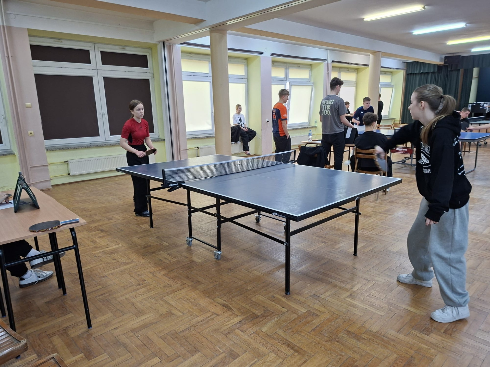 Walentynkowy Turniej Tenisa Stołowego Chłopców i Dziewcząt