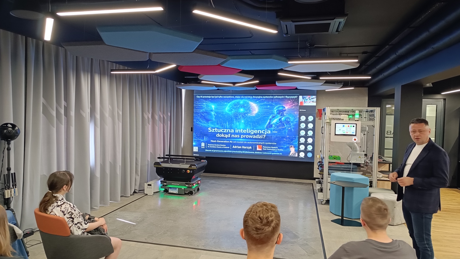 Pierwsze spotkanie w ramach projektu AI Lab – Creating the Future