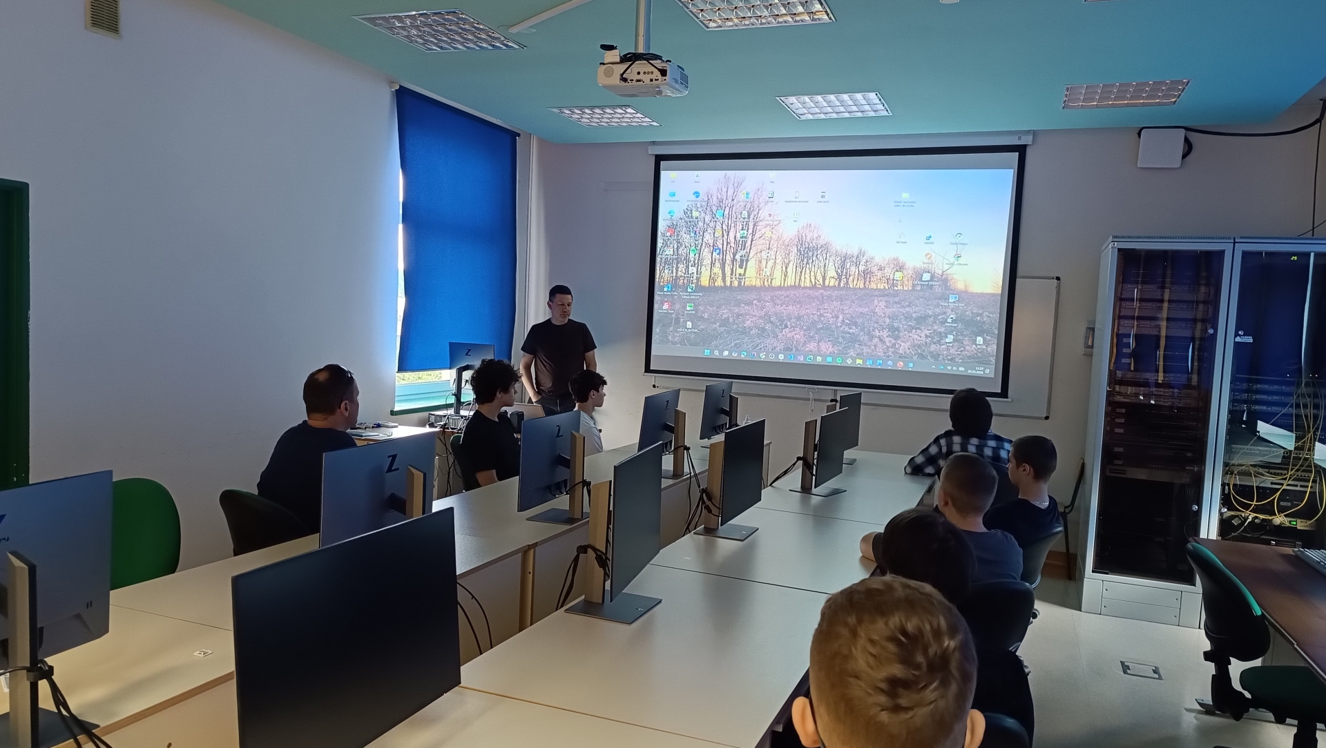 Pierwsze spotkanie w ramach projektu AI Lab – Creating the Future