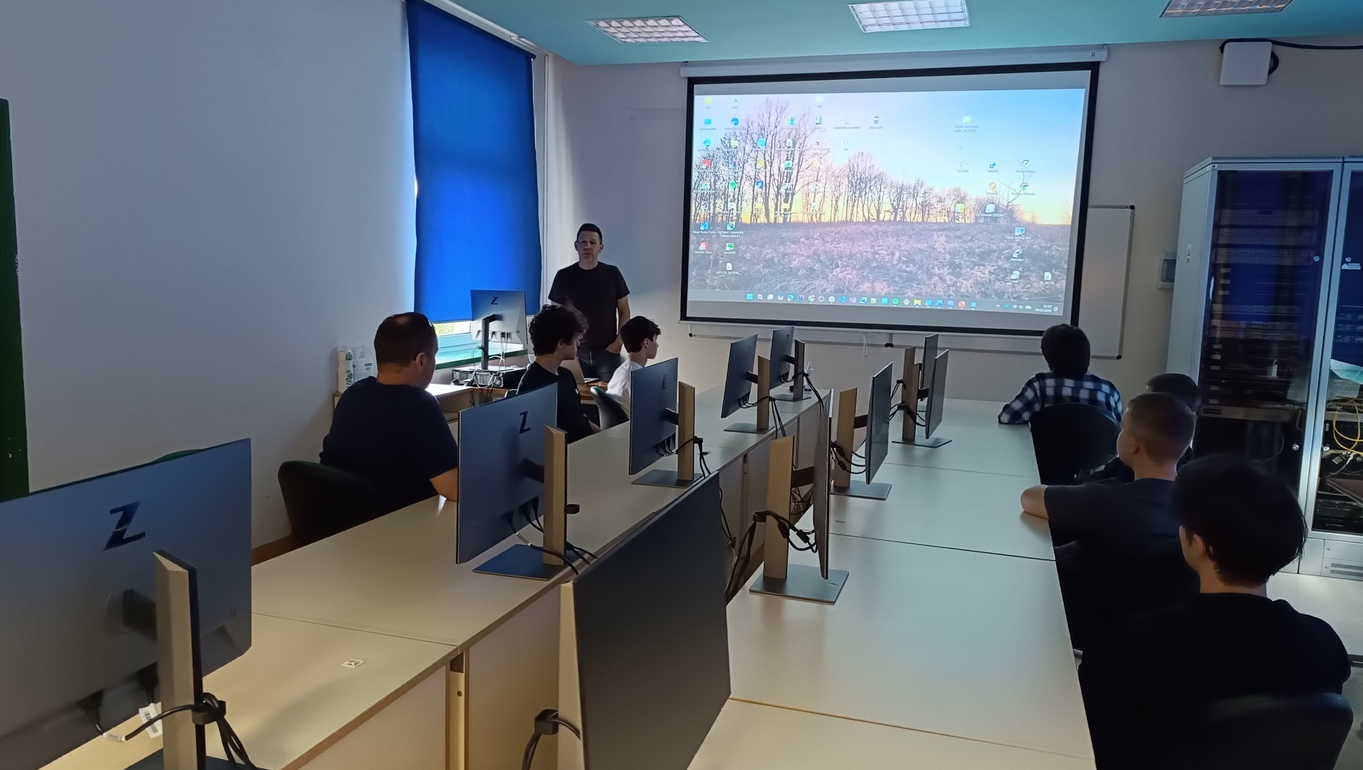 Pierwsze spotkanie w ramach projektu AI Lab – Creating the Future