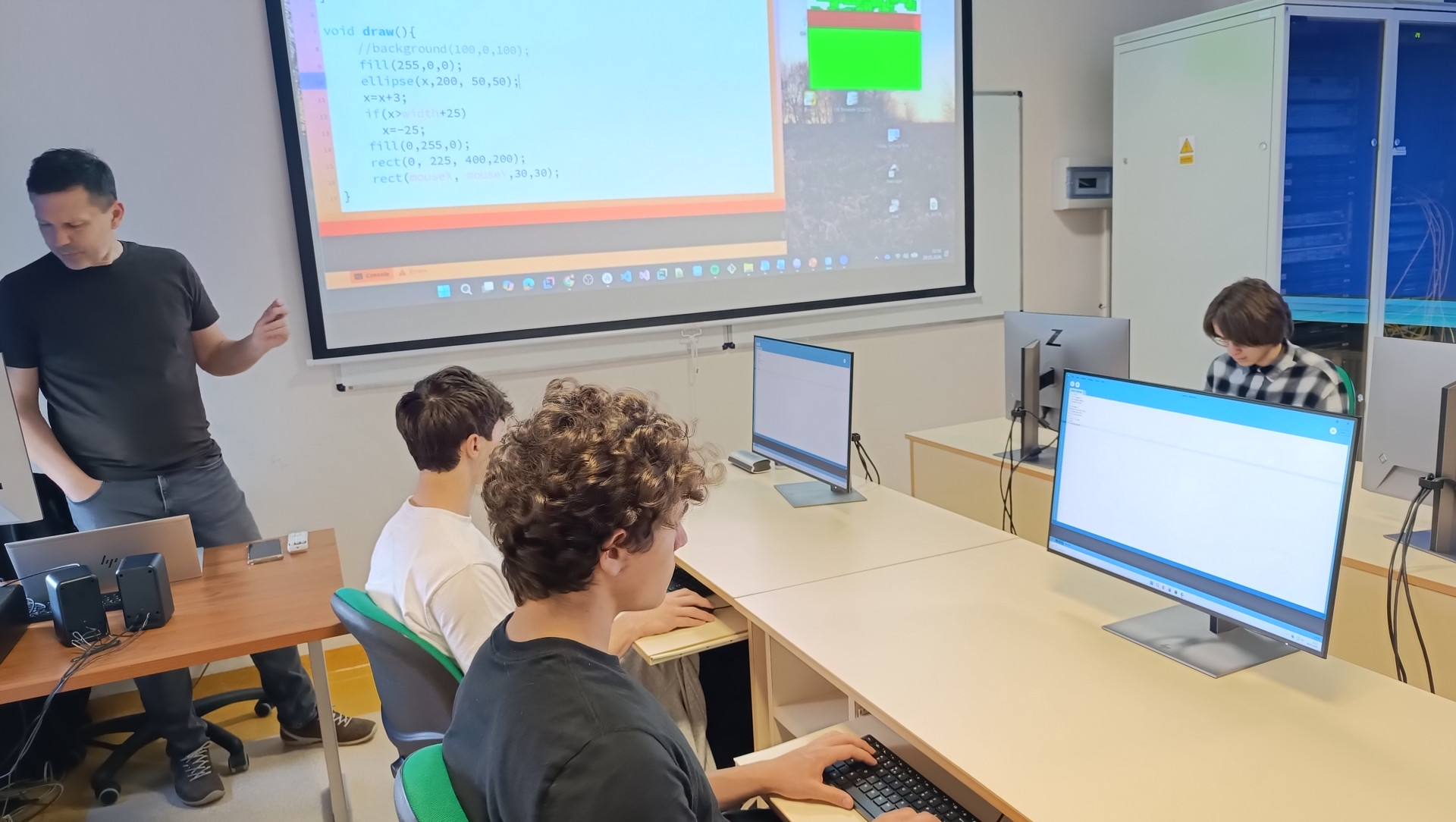 Pierwsze spotkanie w ramach projektu AI Lab – Creating the Future